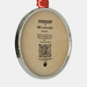 Ornement Métallique Morceau avant à l'nuits d'été Quarto rêveur (Droite)