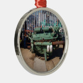 Ornement Métallique Moteur diesel (Droite)