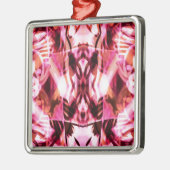 Ornement Métallique Motif de graffiti rose (Gauche)