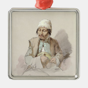 Ornement Métallique Musa - de Kachgar, c.1855