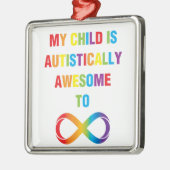 Ornement Métallique My Child Autistically (Gauche)