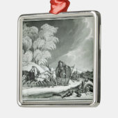 Ornement Métallique Napoléon dans le déguisement (Gauche)