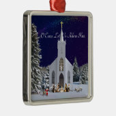 Ornement Métallique Nativité à l'église (Droite)