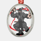 Ornement Métallique Ninja (Gauche)