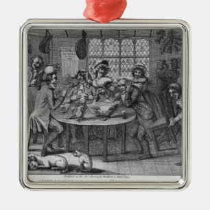 Ornement Métallique Noël dans le pays