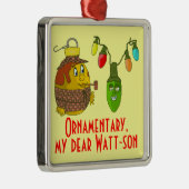 Ornement Métallique Noël de Sherlock Holmes (Droite)