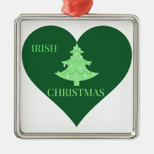 Ornement Métallique Noël irlandais