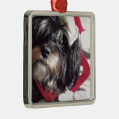 Ornement Métallique Noël Shih Poo (Droite)
