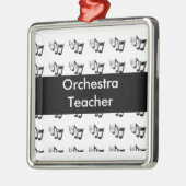 Ornement Métallique Notes musicales Modèle de l'ornement de Noël (Gauche)