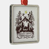 Ornement Métallique nuit silencieuse (Droite)