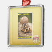 Ornement Métallique OMG ! Ralentissement ! (Gauche)