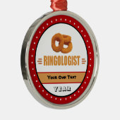 Ornement Métallique Onion Rings Lover (Droite)