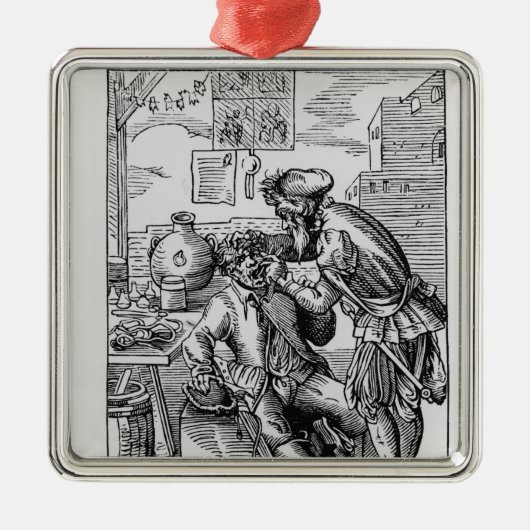 Ornement Métallique Opérateur dentaire (Devant)