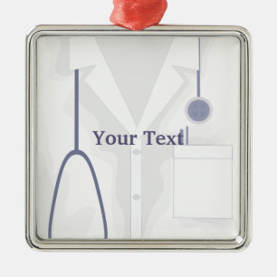 Ornement Métallique Ordinateur Premium Médicale pour l'uniforme de co