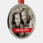 ORNEMENT MÉTALLIQUE ORDRE DU CHRIST DE BOLD RED ET WHITE (Droite)