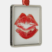 ORNEMENT MÉTALLIQUE ORNAMENT DE RUBY RED LIPS (Droite)