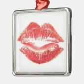 ORNEMENT MÉTALLIQUE ORNAMENT DE RUBY RED LIPS (Gauche)