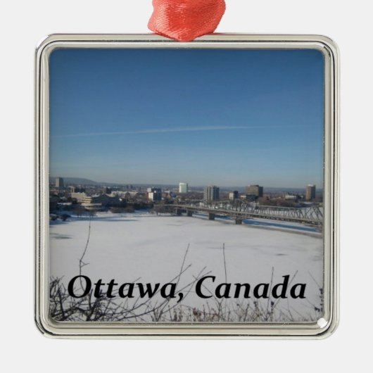 Ornement Métallique Ottawa Canada (Devant)