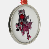 Ornement Métallique Ours et Taureau (Droite)