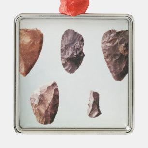 Ornement Métallique Outils en pierre préhistoriques, de Grotte De