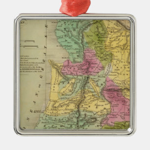 Ornement Métallique Palestine, ou Terre sainte