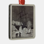 Ornement Métallique Pandora a pincé dans la glace (Droite)