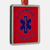 Ornement Métallique Paramedic du pompier (Droite)
