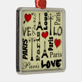 Ornement Métallique Paris (Droite)