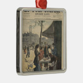 Ornement Métallique Paris à six heures pendant le matin (Droite)