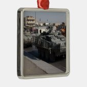 Ornement Métallique patrouille des soldats (Droite)