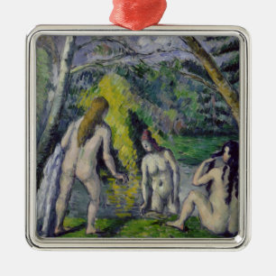 Ornement Métallique Paul Cezanne les trois baigneurs, c.1879-82