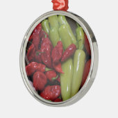 Ornement Métallique Peppers chili (Gauche)