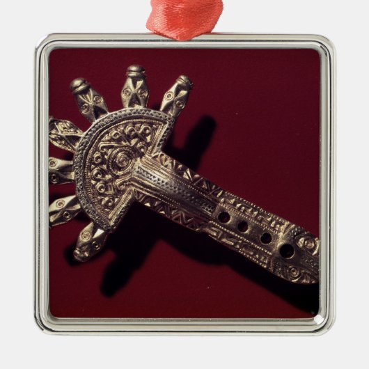 Ornement Métallique Péroné, Laucha (Devant)