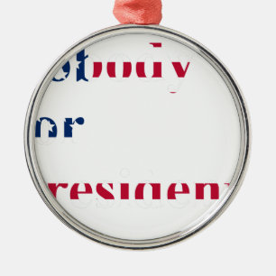 Ornement Métallique personne pour président
