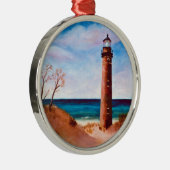 Ornement Métallique Peu d'ornement de phare de point de sable (Droite)