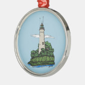 Ornement Métallique Phare (Gauche)