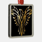 Ornement Métallique Phoenix (Droite)