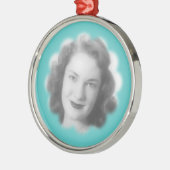 Ornement Métallique Photo vintage faite sur commande (Gauche)