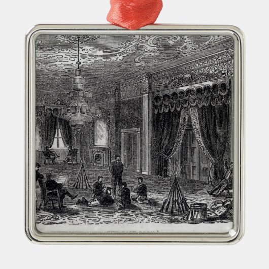 Ornement Métallique Pièce est de la Maison Blanche pendant le civil (Devant)