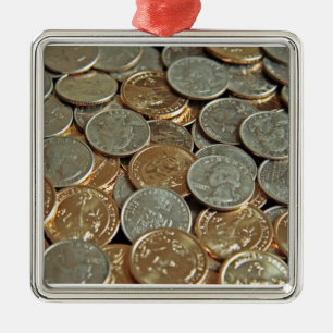 Ornement Métallique Pièces de monnaie