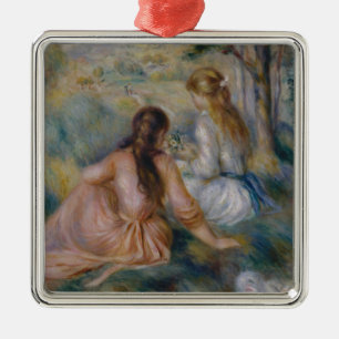 Ornement Métallique Pierre Auguste Renoir   dans le pré