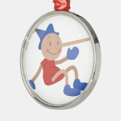 Ornement Métallique Pinocchio (Gauche)