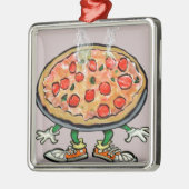 Ornement Métallique Pizza (Gauche)