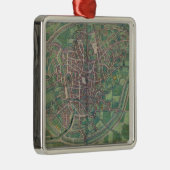 Ornement Métallique Plan de ville de Bruxelles, de 'Terra de Civitates (Droite)
