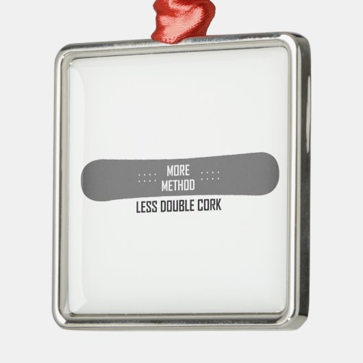 Ornement Métallique Plus de méthode Moins de double liège (Gauche)