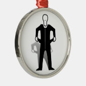 Ornement Métallique Poches vides (Droite)