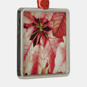 Ornement Métallique Poinsettia (Droite)