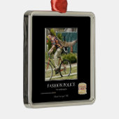 Ornement Métallique Police de la mode (Droite)