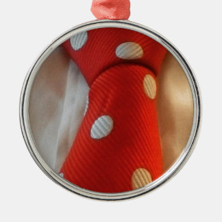 Ornement Métallique polkadot slipsie
