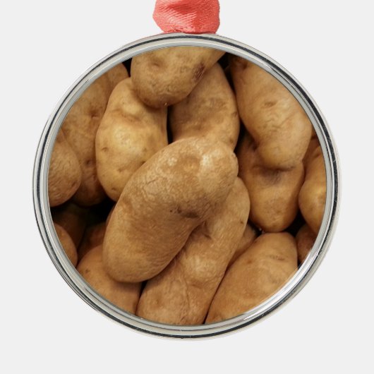 Ornement Métallique Pommes de terre (Devant)